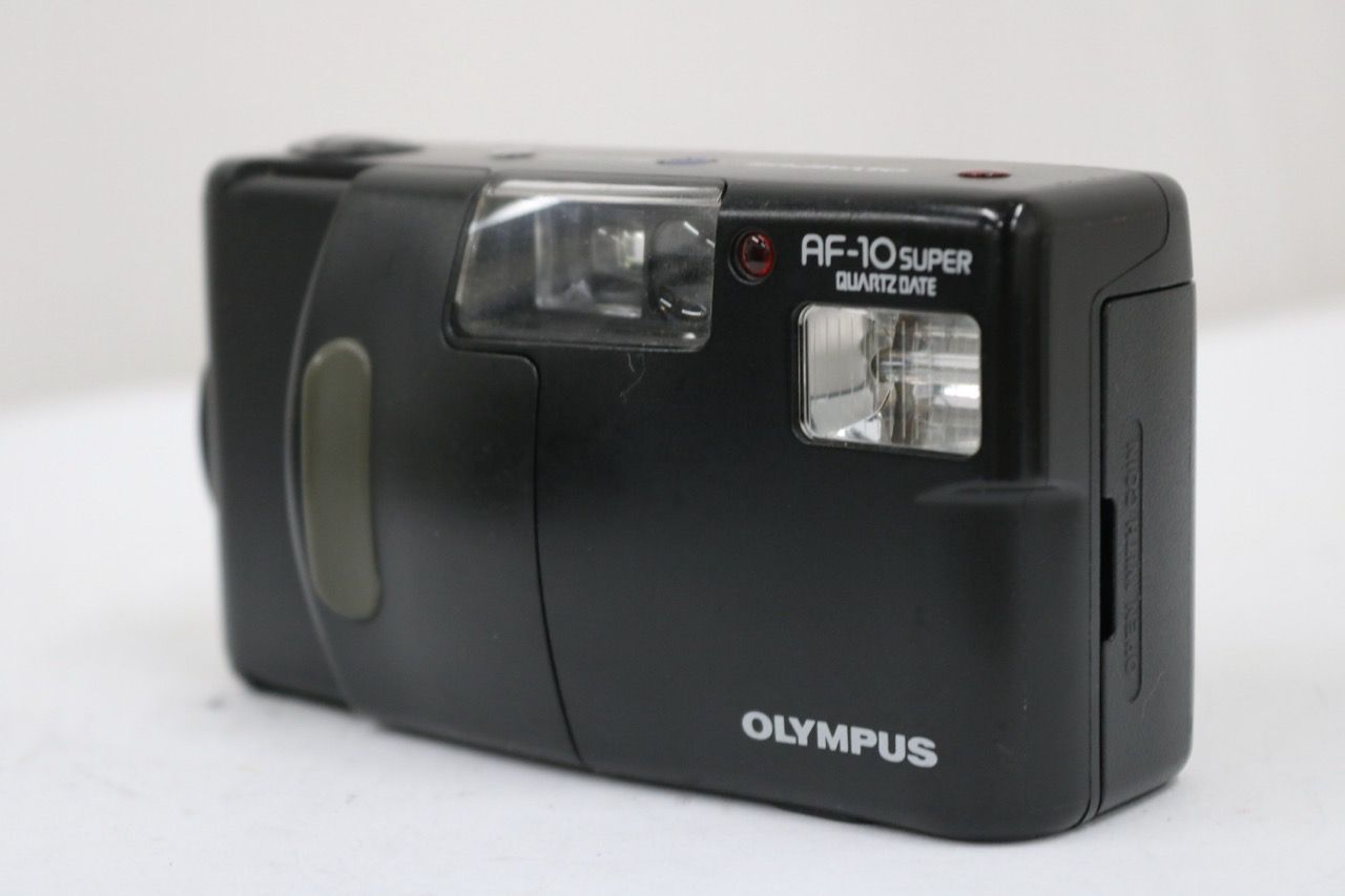 【返品保証】 オリンパス Olympus AF-10 SUPER ブラック 35mm F3.5 コンパクトカメラ e11182