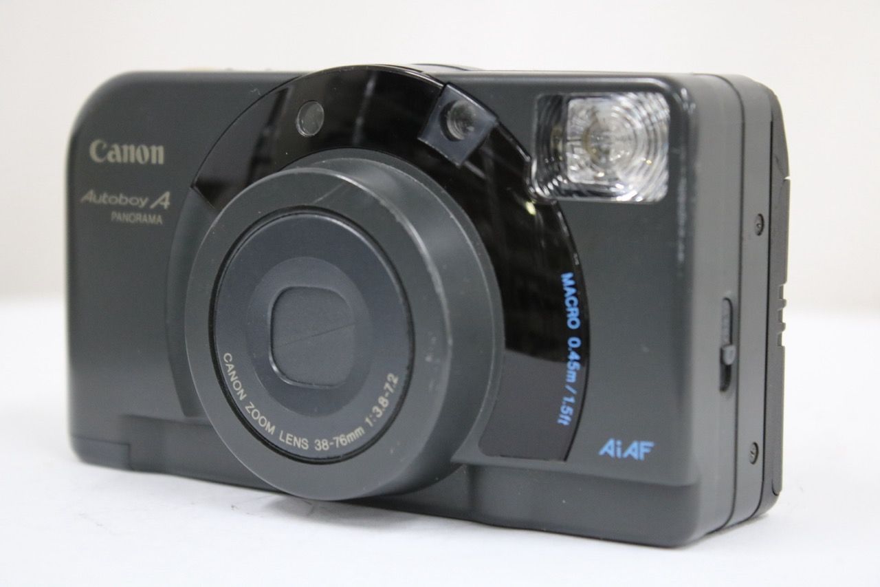 【返品保証】 キャノン Canon Autoboy A PANORAMA 38-76mm F3.8-7.2 コンパクトカメラ e11233
