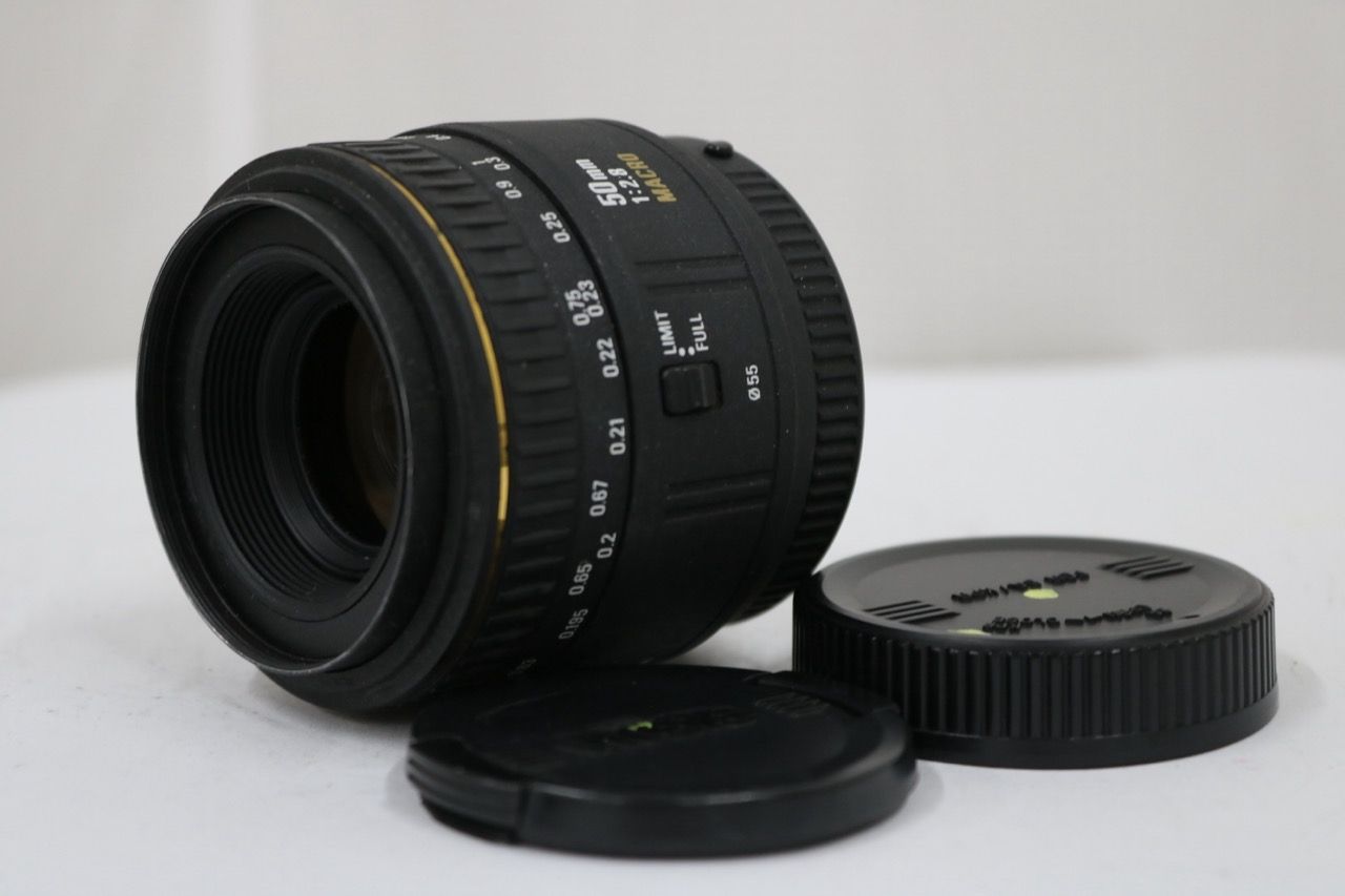 【返品保証】 シグマ Sigma EX 50mm F2.8 MACRO ペンタックスマウント レンズ e11217