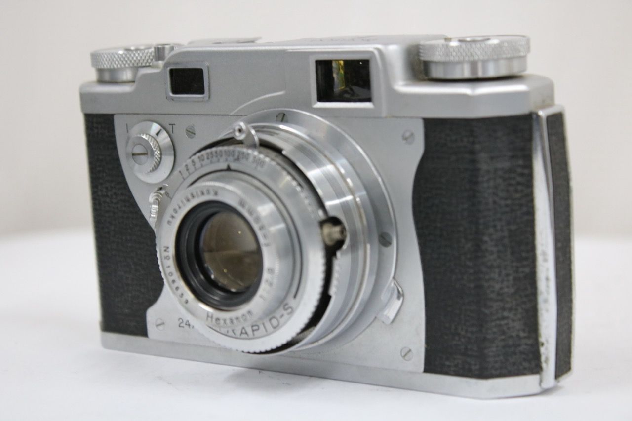 【返品保証】 コニカ KONICA II Hexanon 50mm F2.8 レンジファインダー e11238