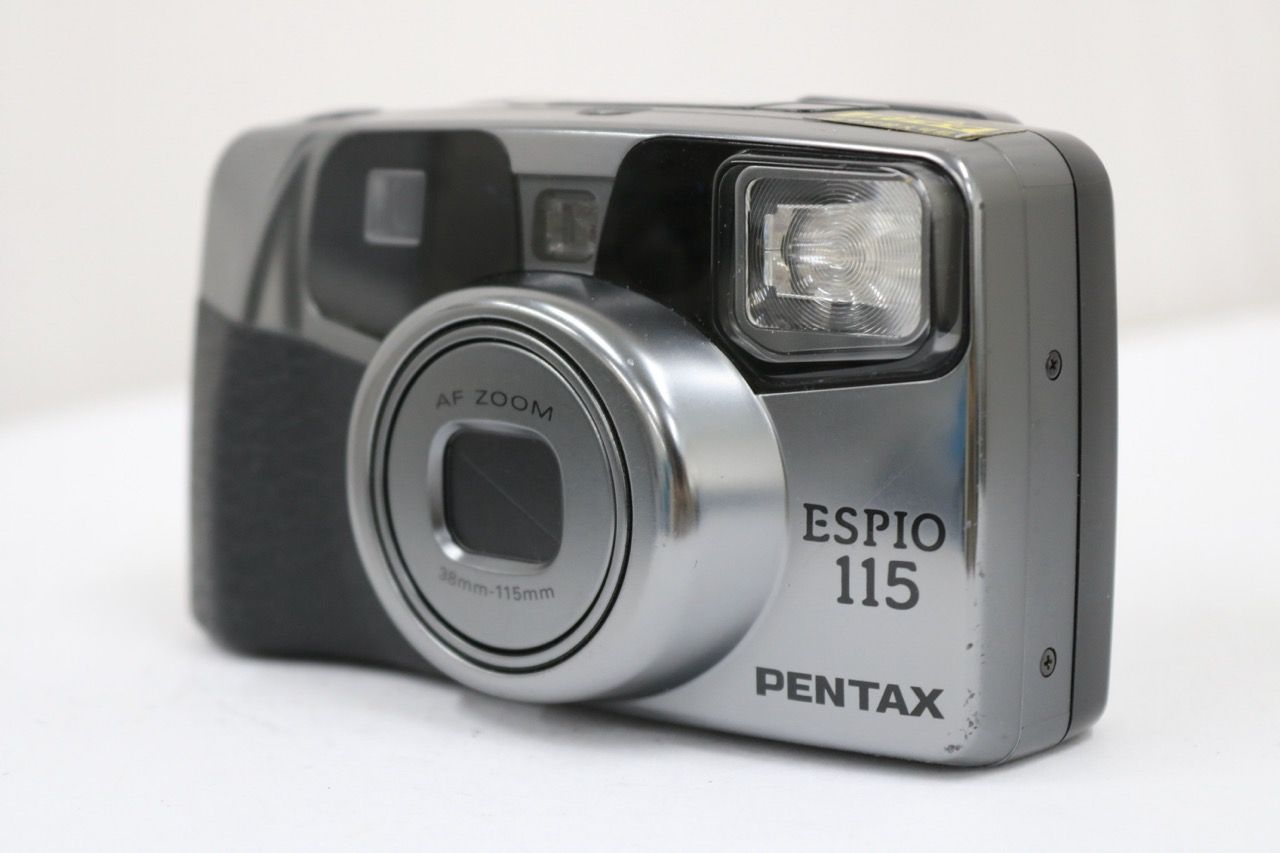 【返品保証】 ペンタックス Pentax ESPIO 115 ガンメタリック 38mm-115mm コンパクトカメラ e11189