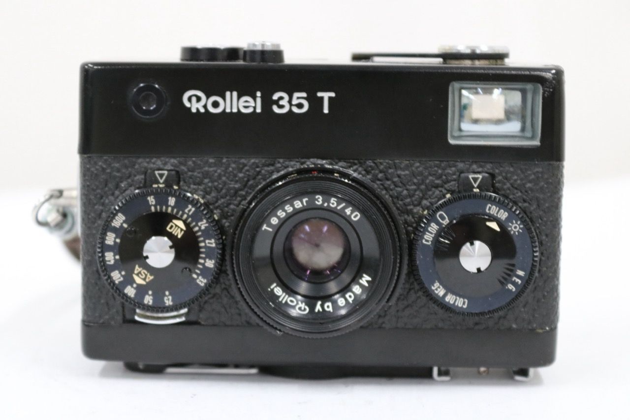 訳あり品】 ローライ Rollei 35 T ブラック Tessar 40mm F3.5 カメラ