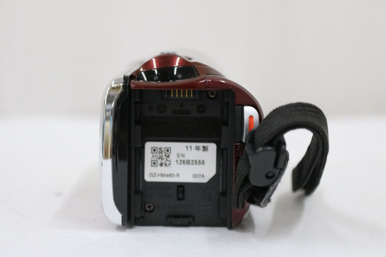 返品保証】 【元箱付き】JVC Everio GZ-HM460 レッド 40x 付属品多数