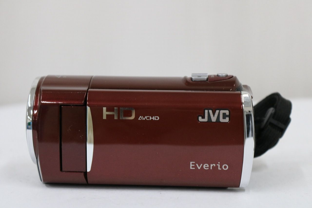 返品保証】 【元箱付き】JVC Everio GZ-HM460 レッド 40x 付属品多数