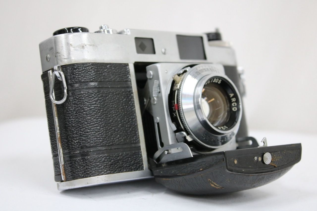 【返品保証】 ARCO 35 5cm F2.4 蛇腹カメラ e11237
