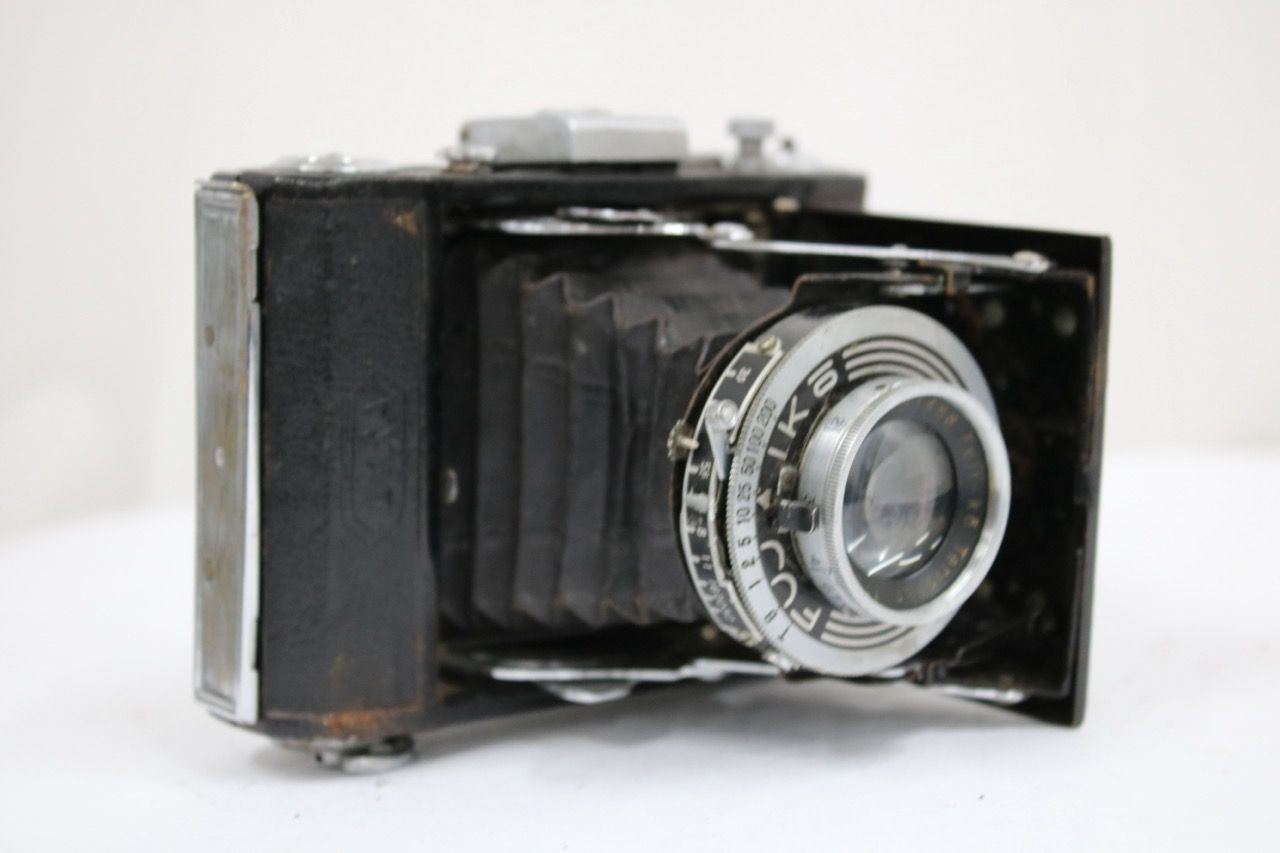 【訳あり品】 Fuji Kogaku Lyra 75mm F3.5 蛇腹カメラ e11248