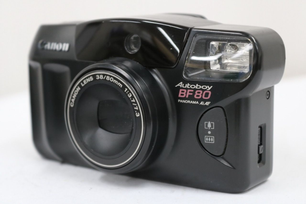 Canon AUTOBOY コンパクトカメラ　まとめ売り 返品保証】 キャノン Canon Autoboy BF80 ブラック 38-80mm F3.7-7.3