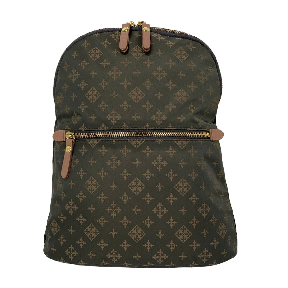 russet(ラシット) リュックサック美品 - ダークグレー×ベージュ 2way