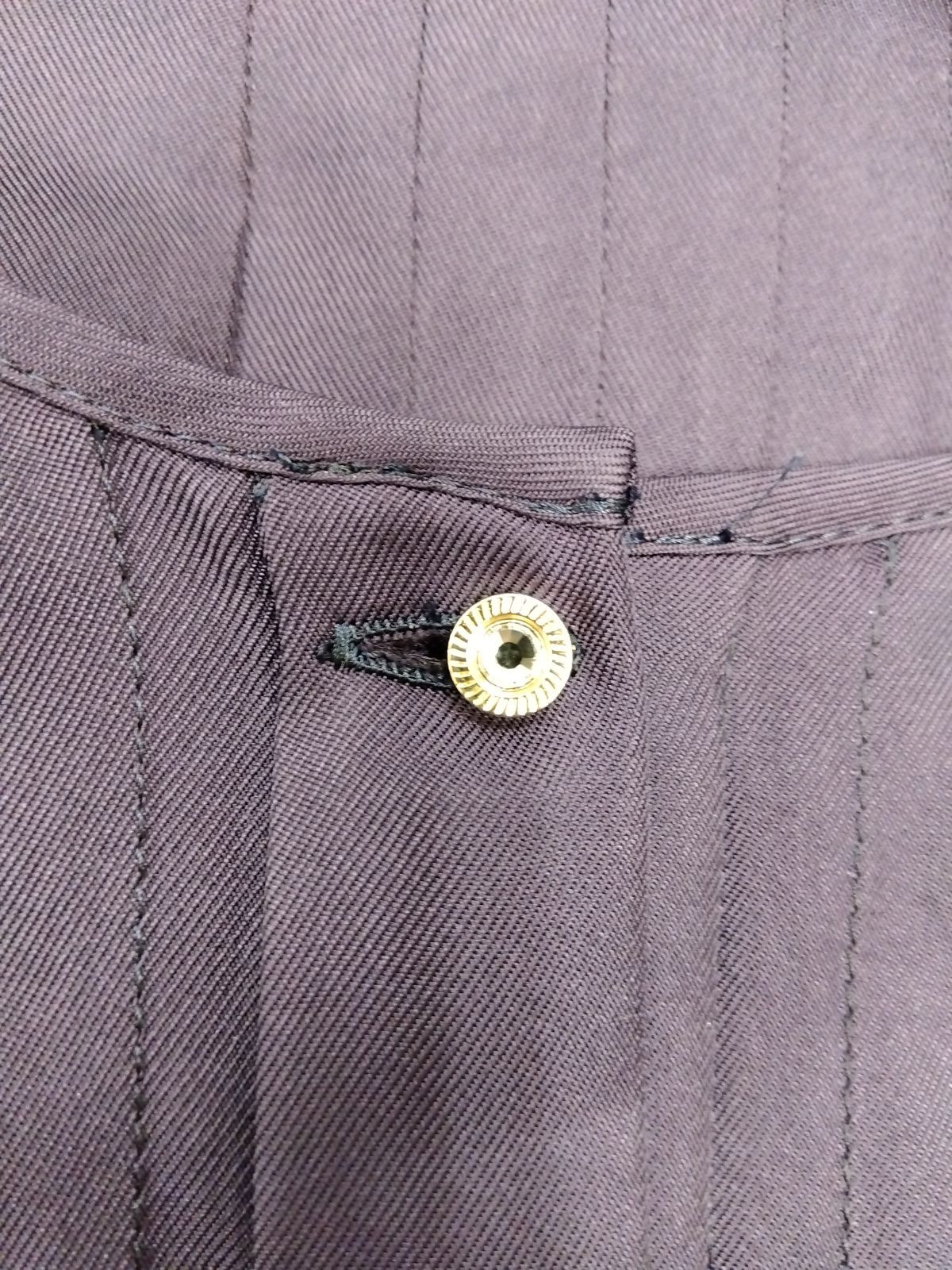 M7 MORABITO モラビト トップス ブラウス ネイビー ボタンがアクセント 