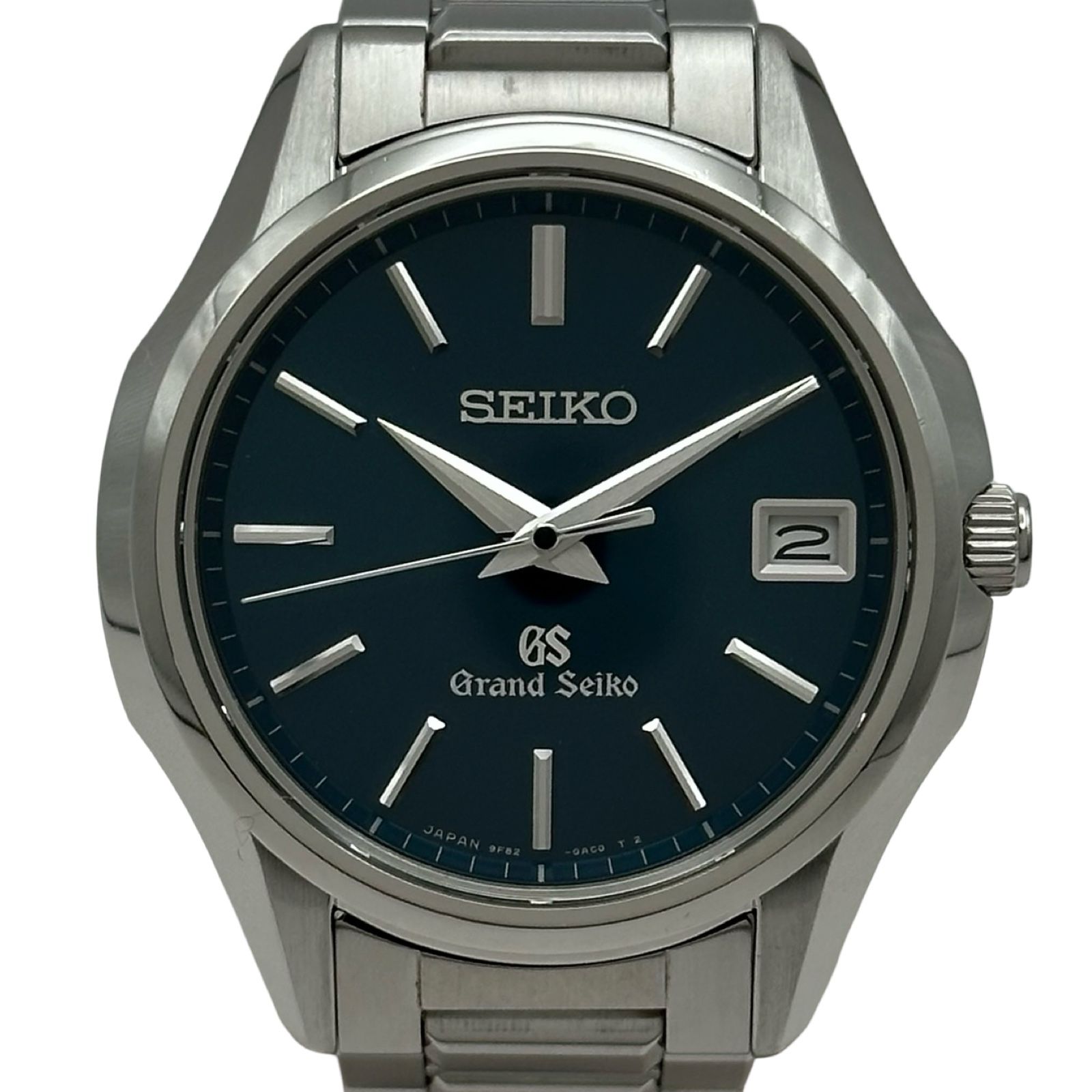 グランドセイコー Grand Seiko メンズウォッチ 9Fクオーツ SBVV017(9F82-0AD0) ブルー ステンレススチール クオーツ メンズ 腕時計