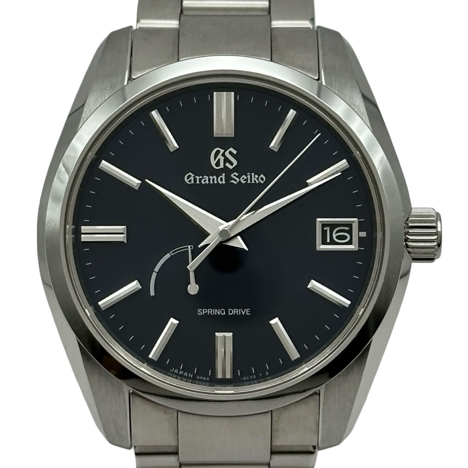 セイコー SEIKO ヘリテージコレクション スプリングドライブ SBGA439(9R65-0DY0) ブルー ステンレススチール 自動巻き メンズ 腕時計
