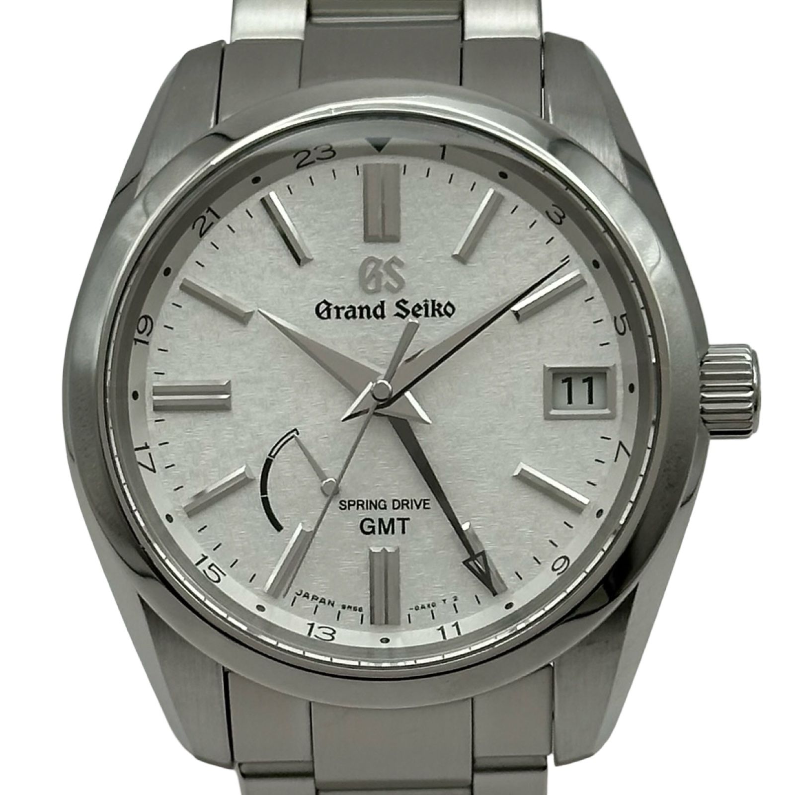 グランドセイコー Grand Seiko ヘリテージコレクション スプリングドライブ GMT SBGE279(9R66-0BL0) ホワイト ステンレススチール 自動巻き メンズ 腕時計