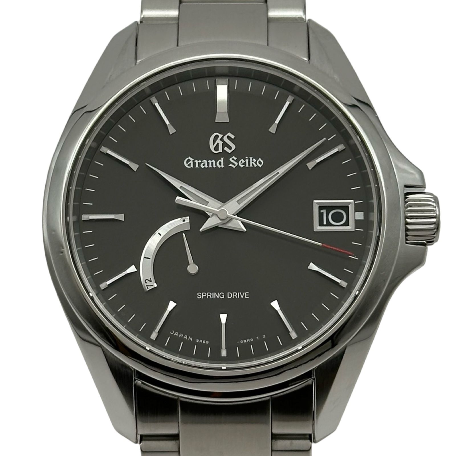 グランドセイコー Grand Seiko スプリングドライブ 9R65-0BD0 グレー ステンレススチール 自動巻き メンズ 腕時計