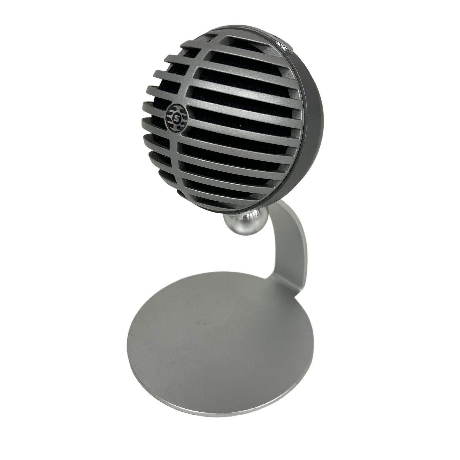 SHURE MV5 コンデンサーマイク AMV5-DS マイクスタンド付き 音響機器 中古 S11211215