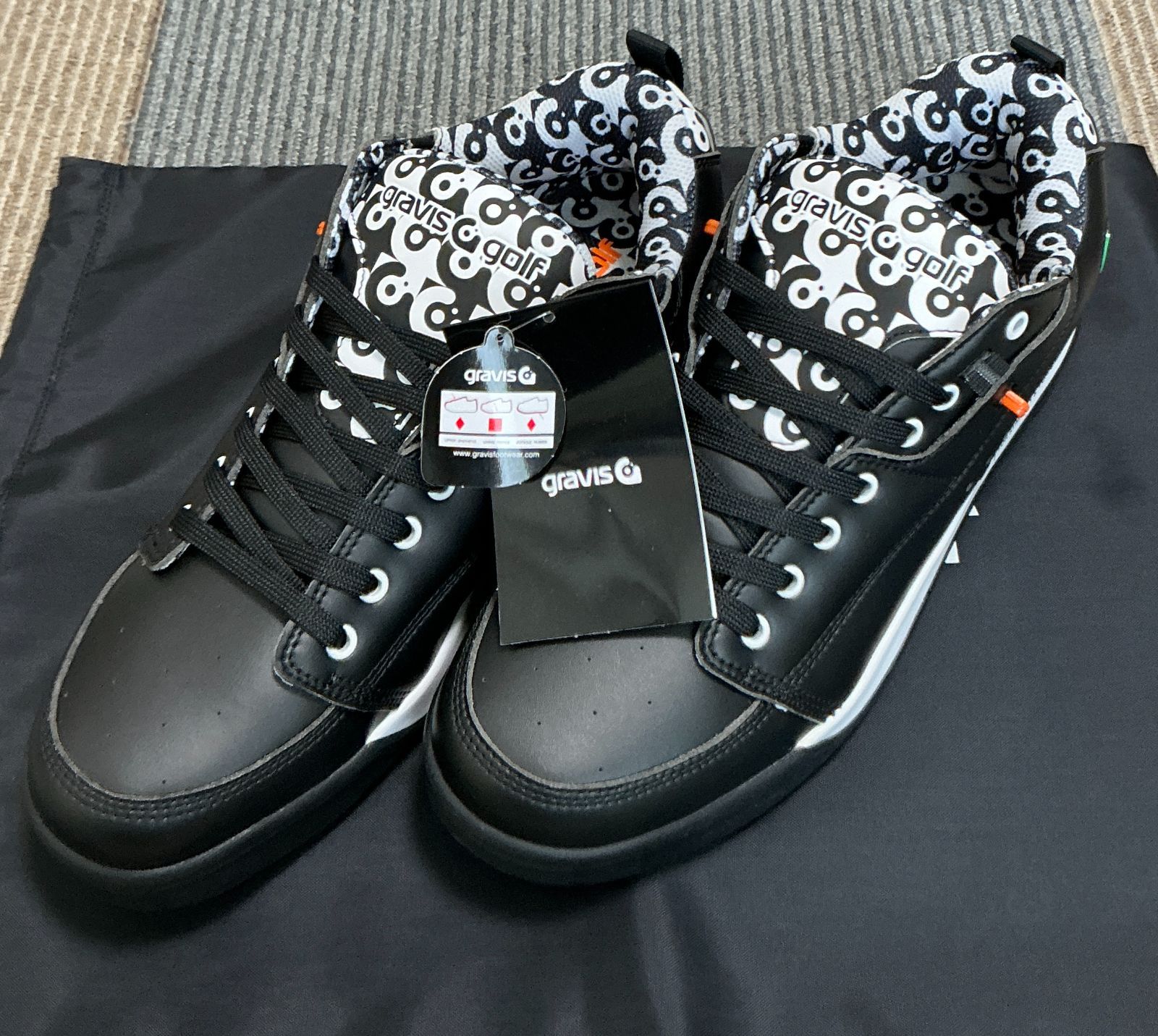 グラビス ゴルフシューズ gravis golf TARMAC GOLF 15910 ブラック 27.0cm US9.0 新品・未使用品