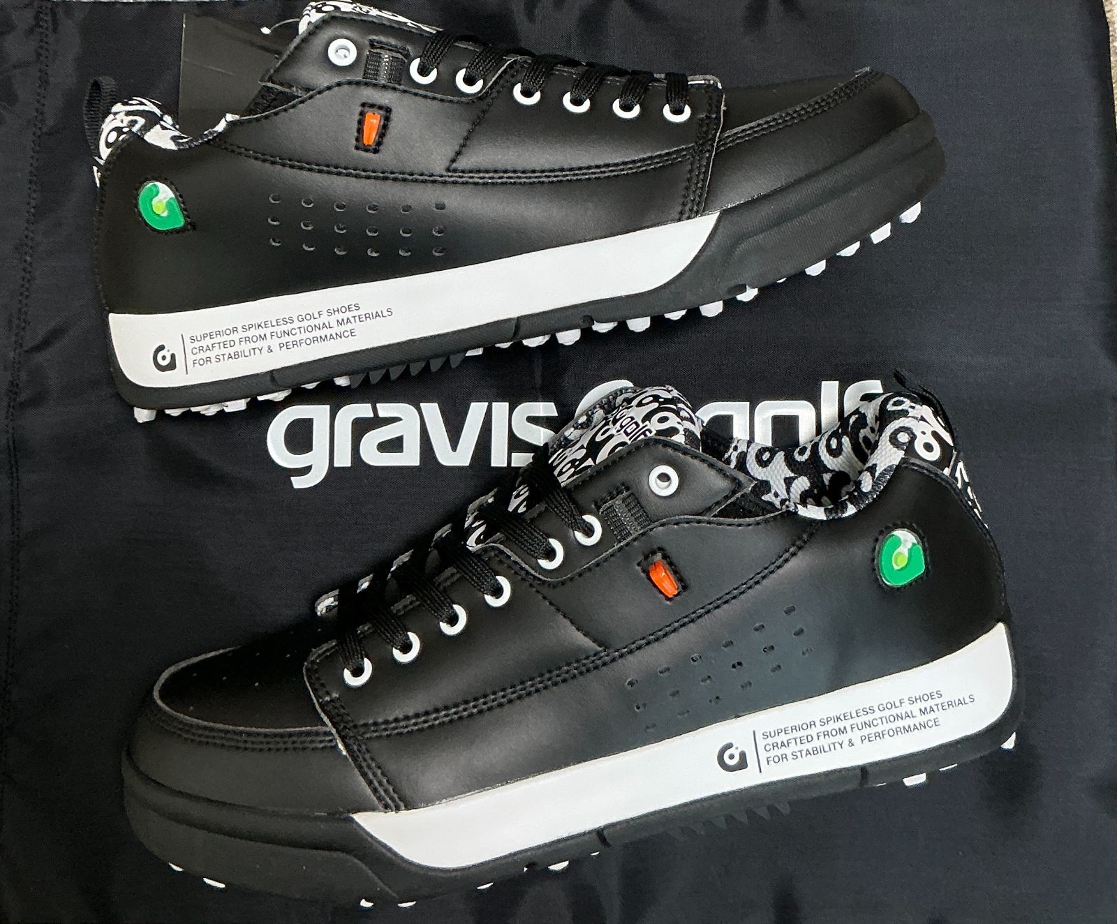 グラビス ゴルフシューズ gravis golf TARMAC GOLF 15910 ブラック 27.0cm US9.0 新品・未使用品