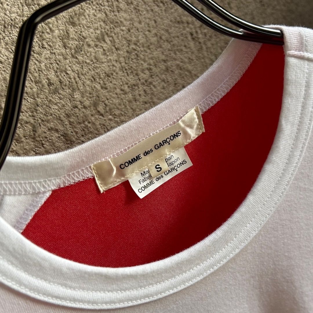 COMME des GARCONS カットソー 21SS 不協和音 日本製 捩れ 