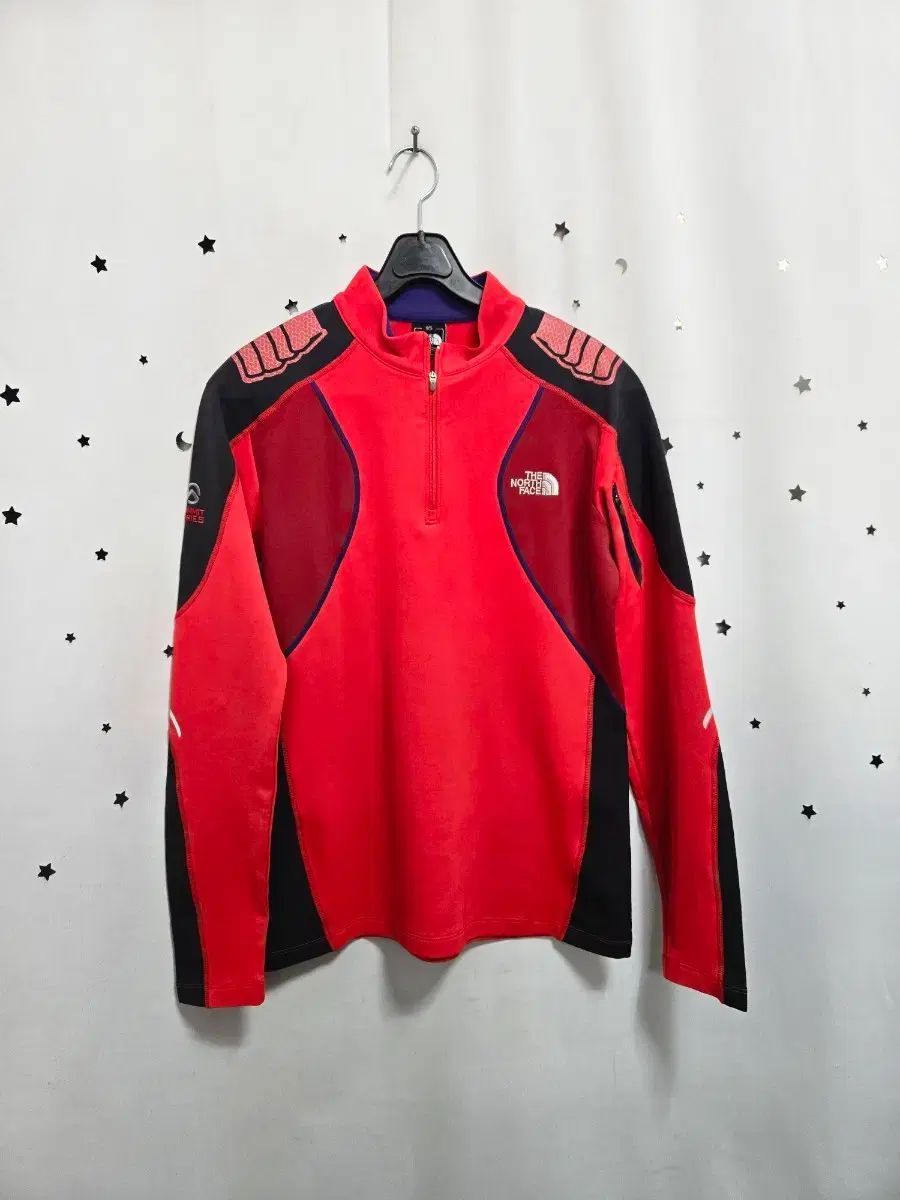 THE NORTH FACE ザノースフェイス サミット 赤 ジップアップ Tシャツ M
