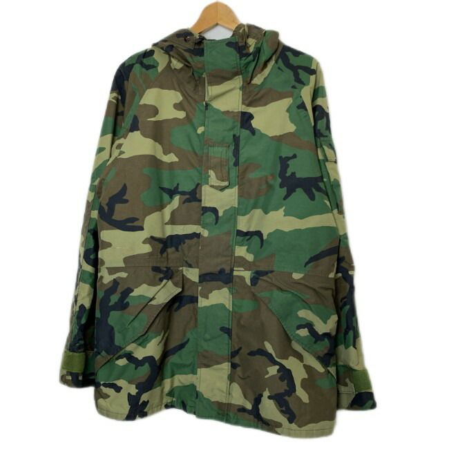 【中古】　TENNIER INDUSTRIES　ミリタリージャケット　00s vintage　00年代　OLD　フィールドジャケット　アウター　総柄　カモフラ　米軍　COLD WEATHER PARKA　SPO100-00-D-4021　古着　/1592