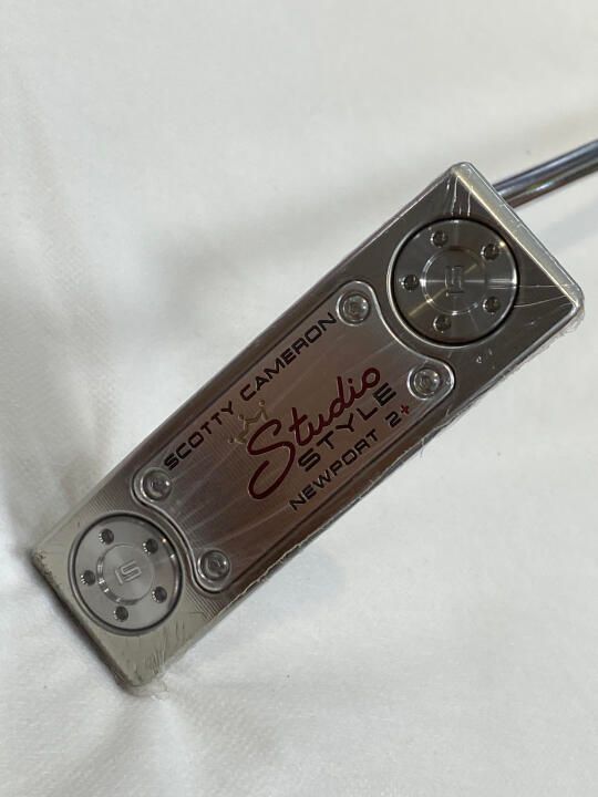 タイトリスト　SC STUDIO STYLE NEWPORT 2+　パター　中古　ゴルフドゥ！倉敷笹沖店【最短即日発送】