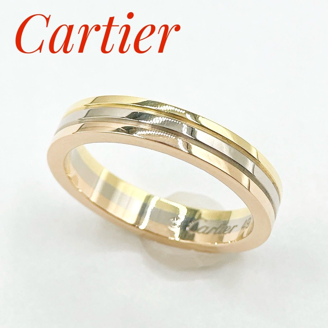 美品🌻Cartier ヴァンドーム ルイ スリーカラー リング 49 約9号 3.5
