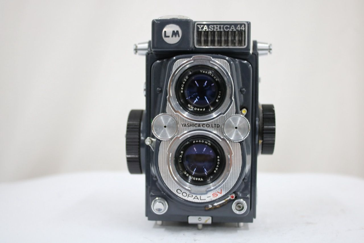 返品保証】 ヤシカ Yashica 44 LM Yashinon 60mm F3.5 二眼カメラ
