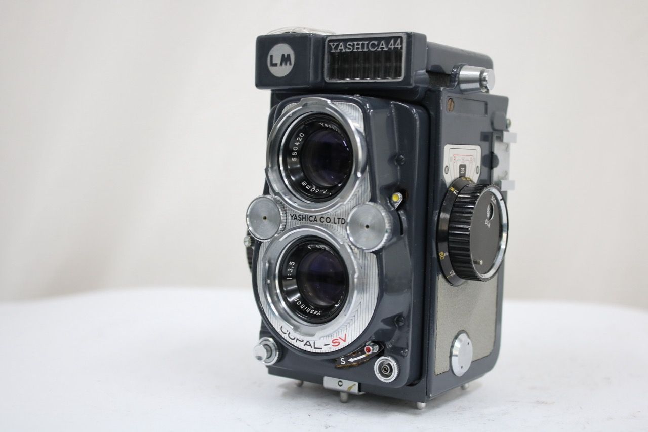 返品保証】 ヤシカ Yashica 44 LM Yashinon 60mm F3.5 二眼カメラ