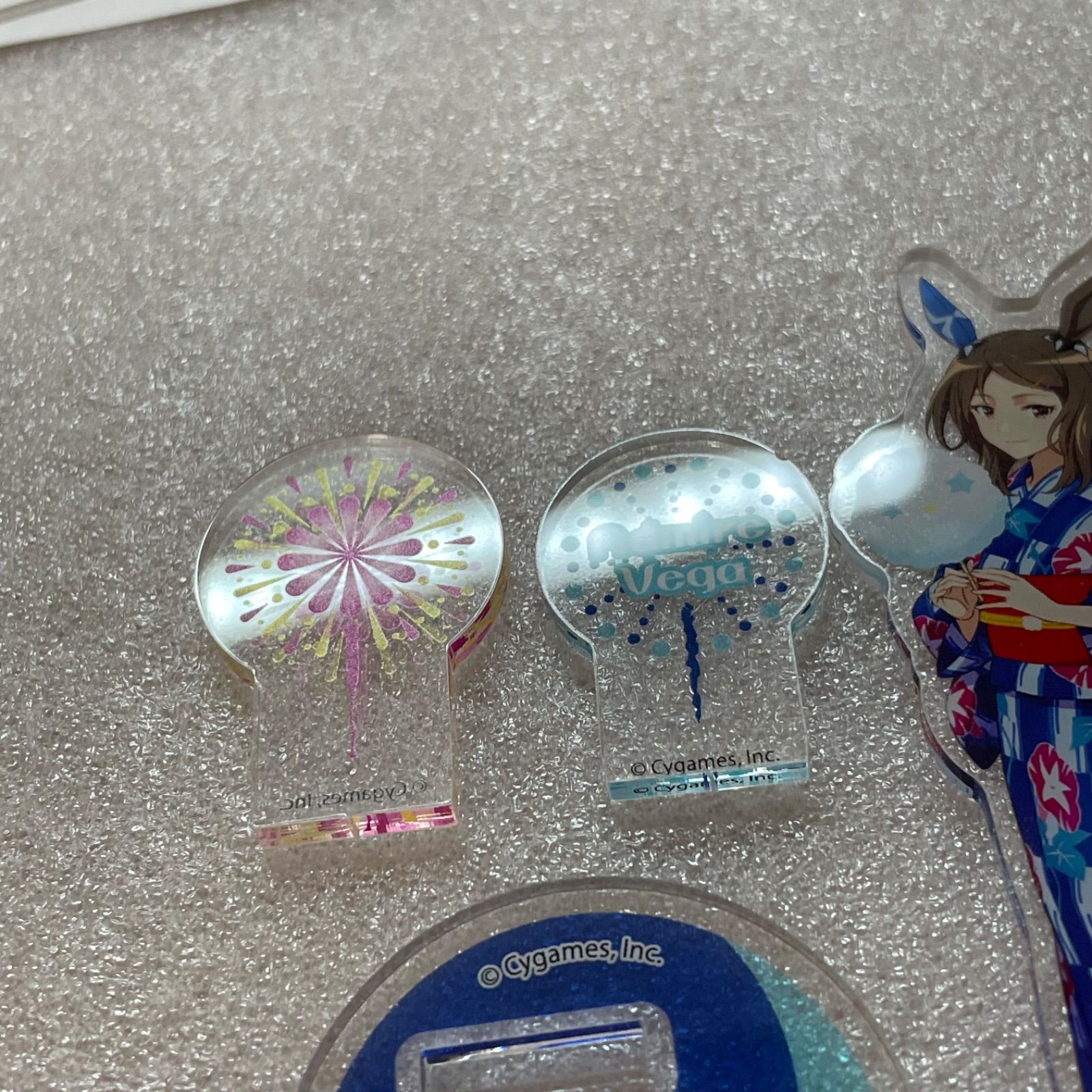 アドマイヤベガ アクリルフィギュア アクリルスタンド 花火 浴衣 ウマ