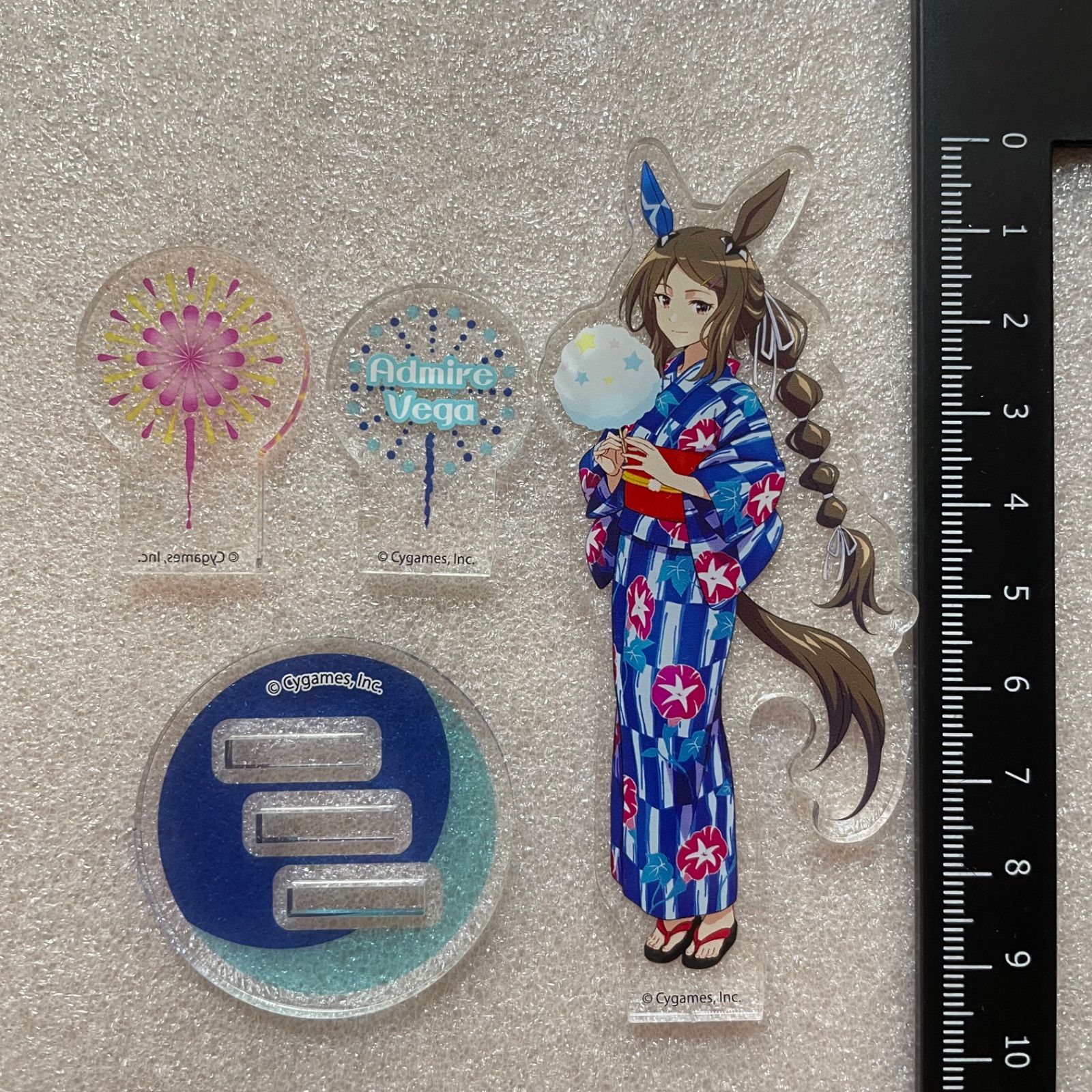 アドマイヤベガ アクリルフィギュア アクリルスタンド 花火 浴衣 ウマ