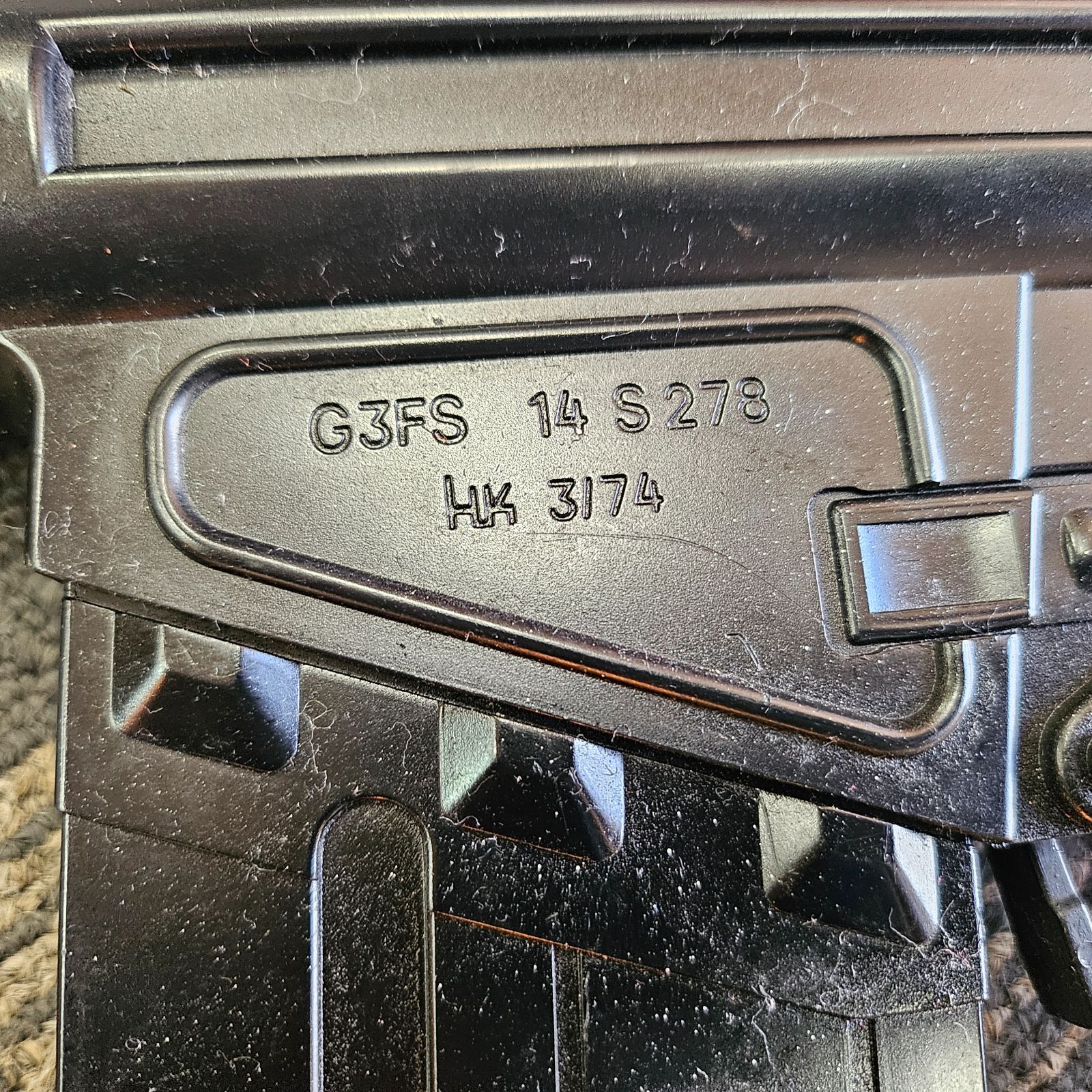 ASGK規格 東京マルイ H&K G3FS エアコキ エアーコッキング ライフル
