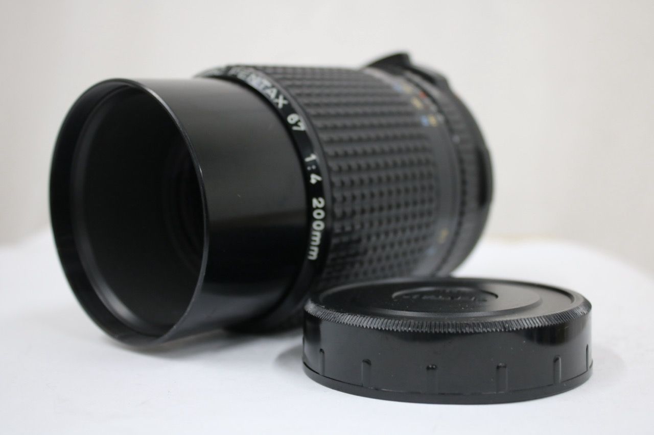 【返品保証】 ペンタックス Pentax smc 67 後期型 200mm F4 中判レンズ e11308