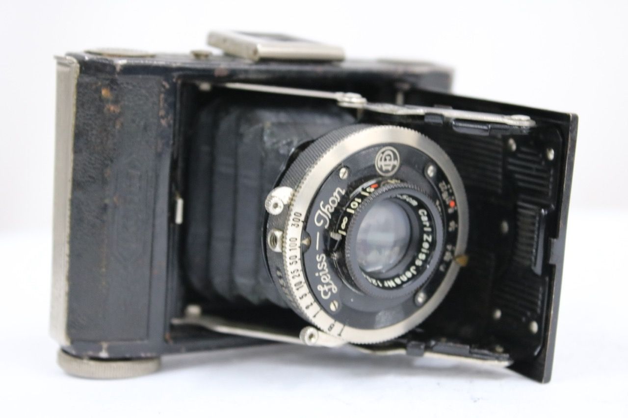 【訳あり品】 ツァイスイコン Zeiss Ikon IKONTA 520/18 Tessar 5cm F3.5 蛇腹カメラ e11286