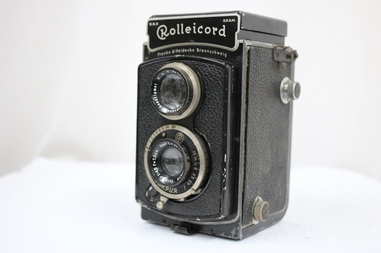 【訳あり品】 ローライ Rolleicord Carl Zeiss Jena Triotar 7.5cm F4.5 二眼カメラ e11313