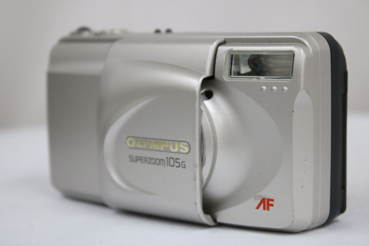 良品 フィルム動作確認済 OLYMPUS SUPERZOOM 105R 動作良好 OLYMPUS