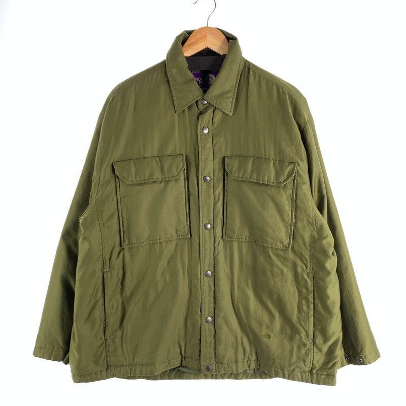 【中古品】 THE NORTH FACE PURPLE LABEL ザノースフェイスパープルNY2060N MOLESKIN INSULATION C.P.O JACKET ジャケット ブルゾン 【144-260506-gm-26-fuz】