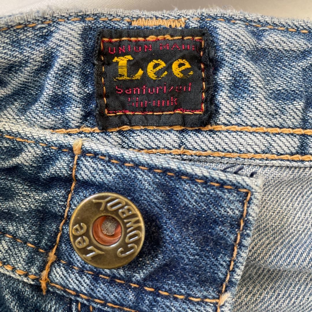 Lee 101B 30's復刻版 LOT.1101 W34（実寸約87cm）日本製 シンチバック