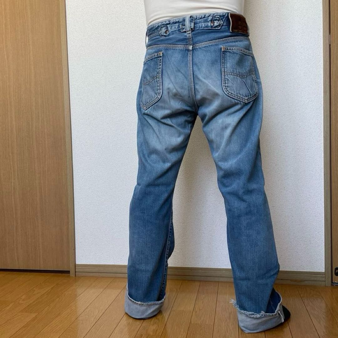 Lee 101B 30's復刻版 LOT.1101 W34（実寸約87cm）日本製 シンチバック