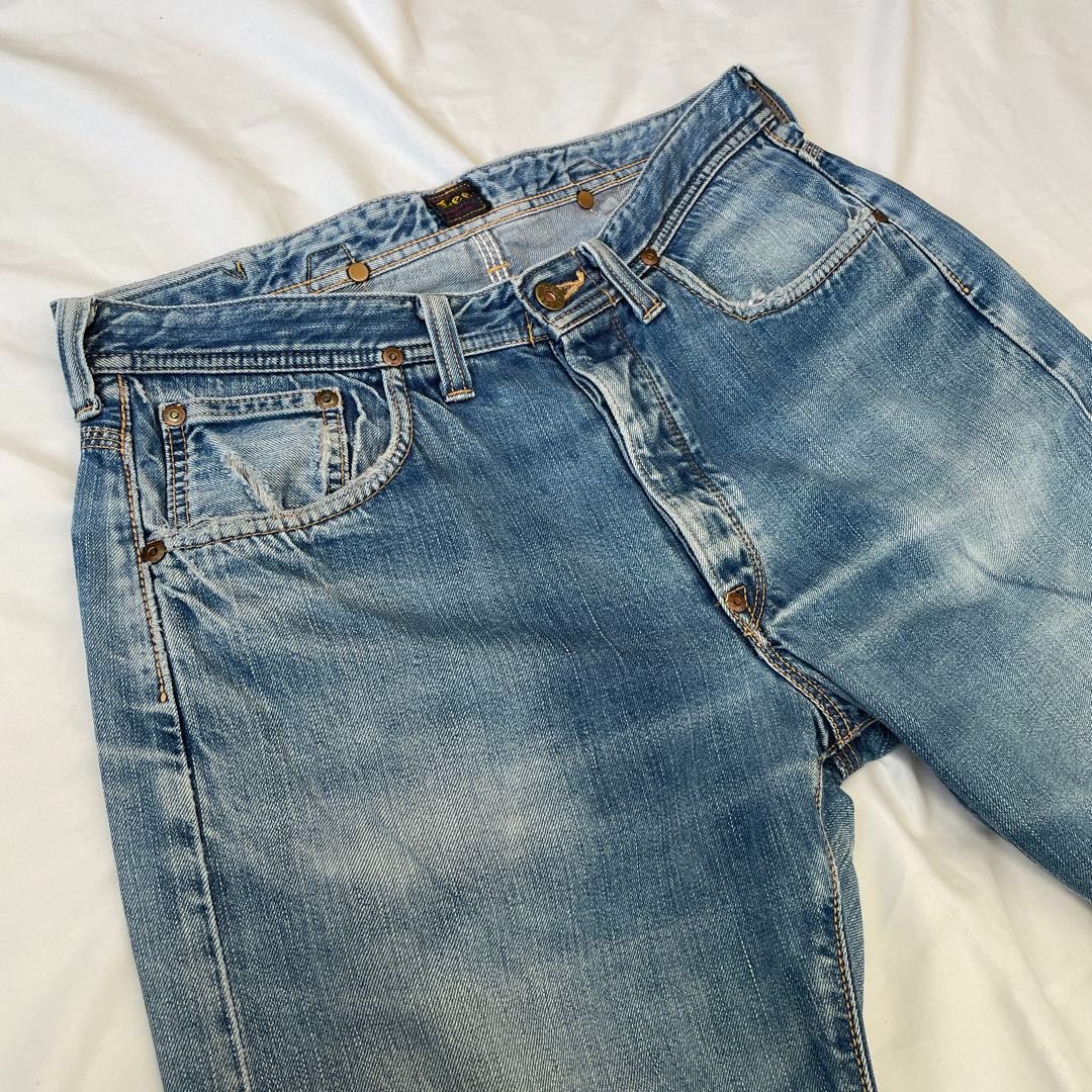 Lee 101B 30's復刻版 LOT.1101 W34（実寸約87cm）日本製 シンチバック