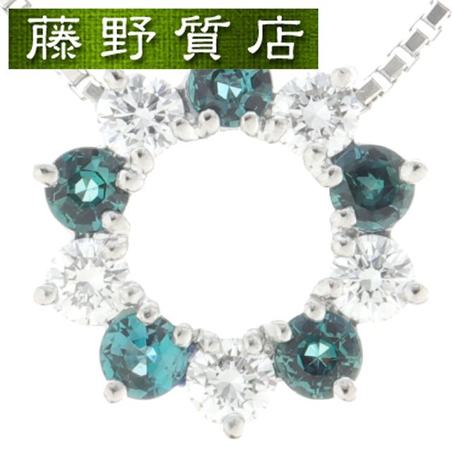 （クリーニング済）タサキ TASAKI 田崎 ダイヤ ネックレス K18 WG ホワイト ゴールド ダイヤモンド タサキ ダイヤモンド ネックレス ダイア 田崎 ダイヤネックレス レディース ブランド中古品 TASAKI necklace ジュエリー 8537