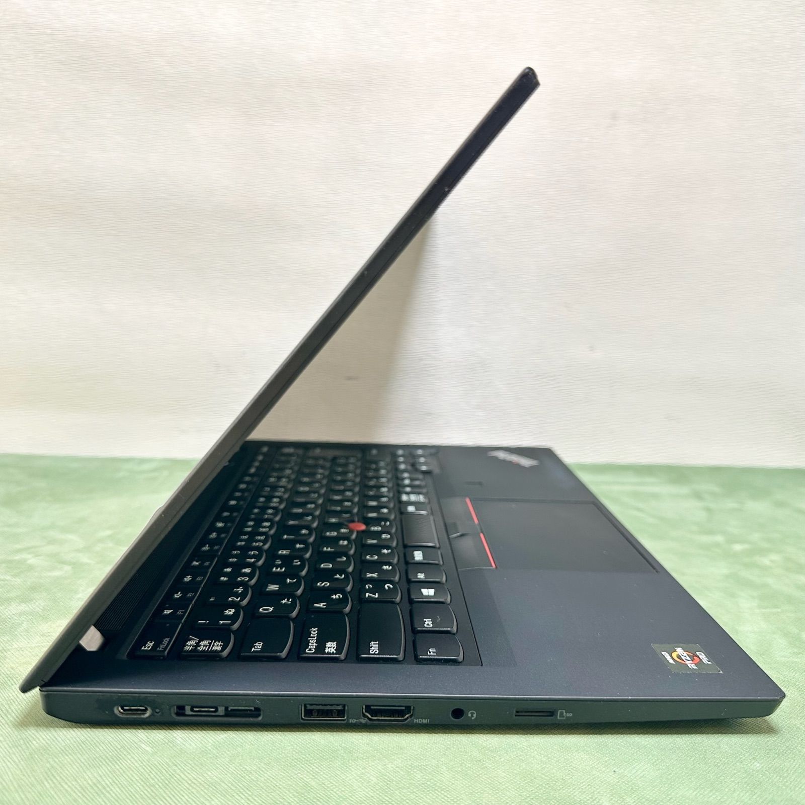 ThinkPad T495 Ryzen 5 Pro 3500U メモリ8GB SSD 256GB