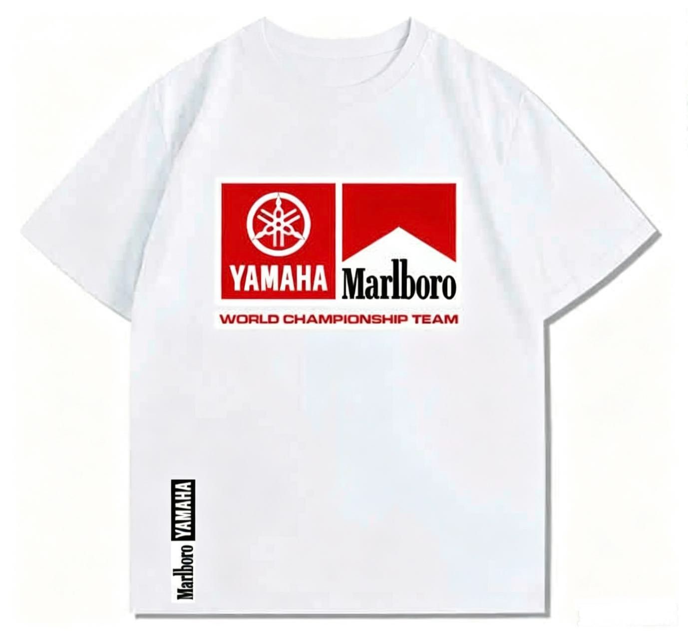 ☆アウトレット新品☆ L MotoGP YAMAHA Marlboro レーシング Tシャツ