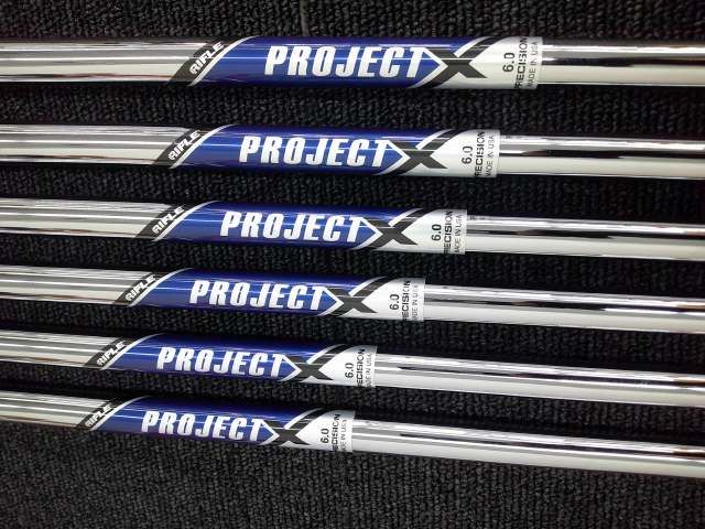 中古 アイアンセット ダンロップ スリクソンZX7/PROJECT X/6.0/25[9701