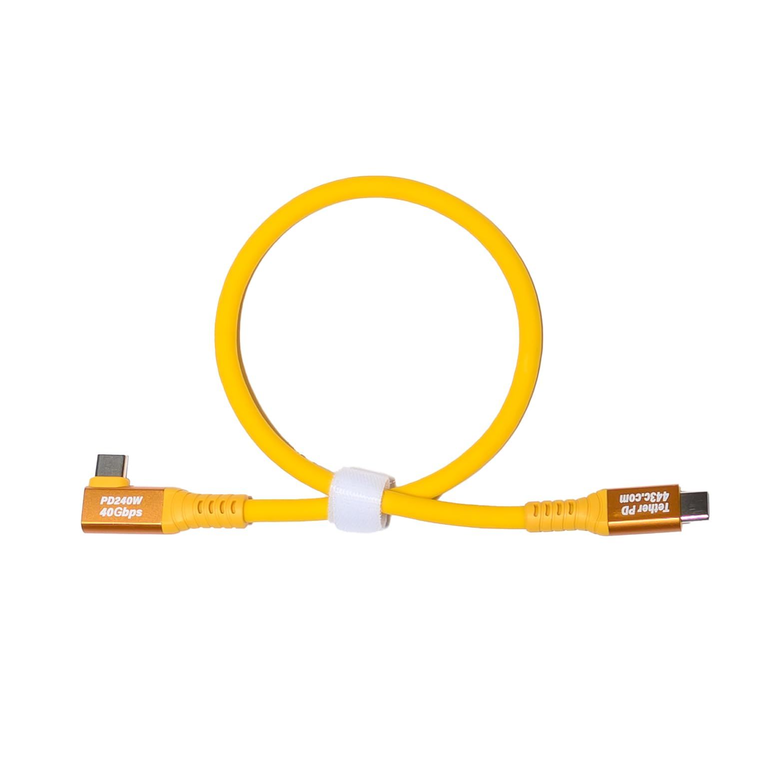 USB Type-C テザーPDケーブル『テザーワン』0.4m