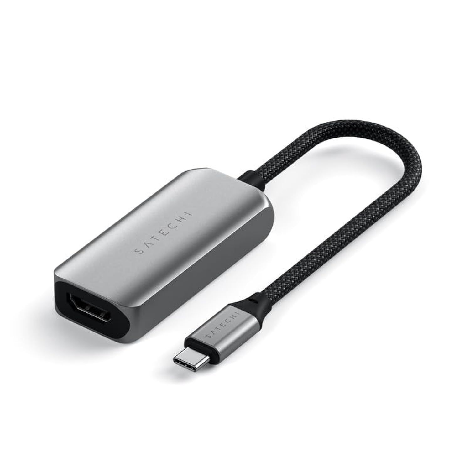 SATECHI USB-C to HDMI 2.1 変換アダプター – 8K@60Hz 4K@120Hz HDR対応 Thunderbolt 3/4 対応 – MacBook Air & Pro、iPad Pro、iPhone 17/16/15、Su ...