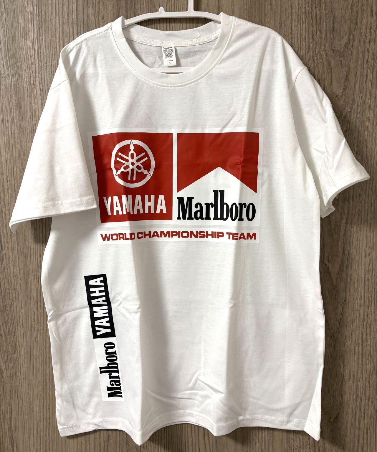 ☆アウトレット新品☆ L MotoGP YAMAHA Marlboro レーシング Tシャツ