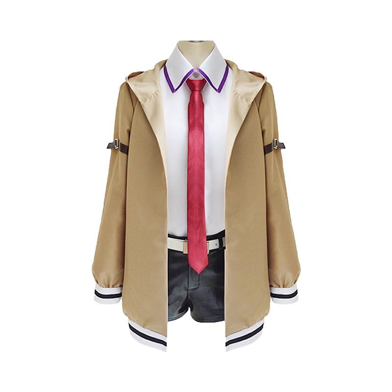 人気商品 コスプレ 衣装 牧瀬紅莉栖 シュタインズゲート アニメ風 二次元 仮装 キャラクター服 -7
