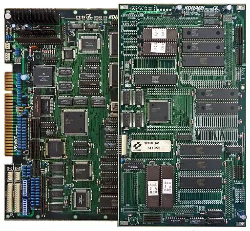 【中古】アーケード SYSTEM-GX(システムGX)用基板 ときめきメモリアル対戦ぱずるだま [基板のみ](マザーボード付)