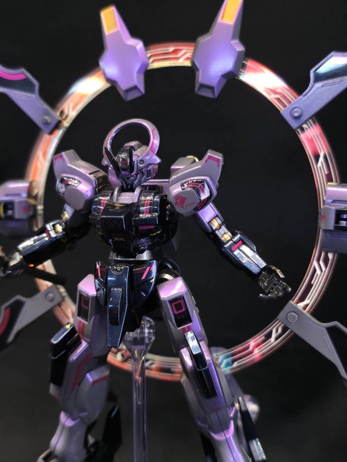 HG 1/144 Gundam Schwarzette ガンダムシュバルゼッテ ガンプラ 全塗装 完成品