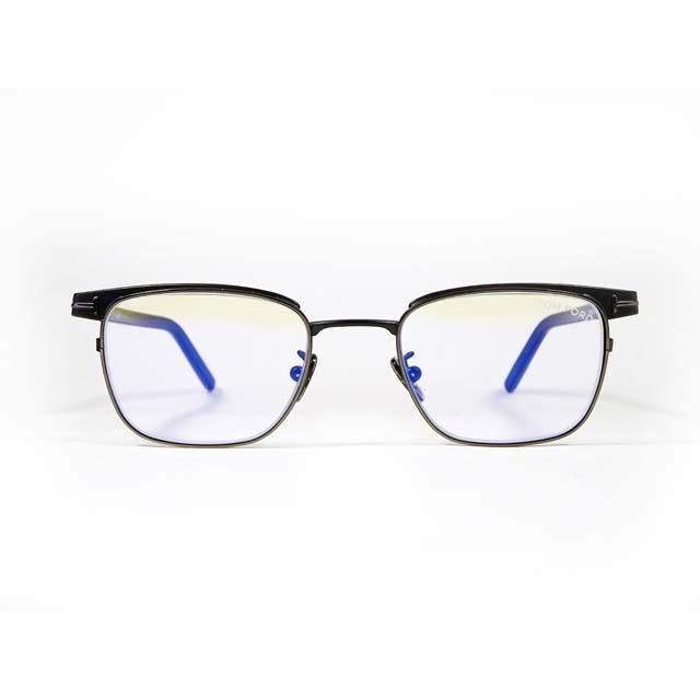 【TOM FORD】 トムフォード TF5854-D-B 005 　メタルフレーム　ブルーライトカットレンズ入り　新品