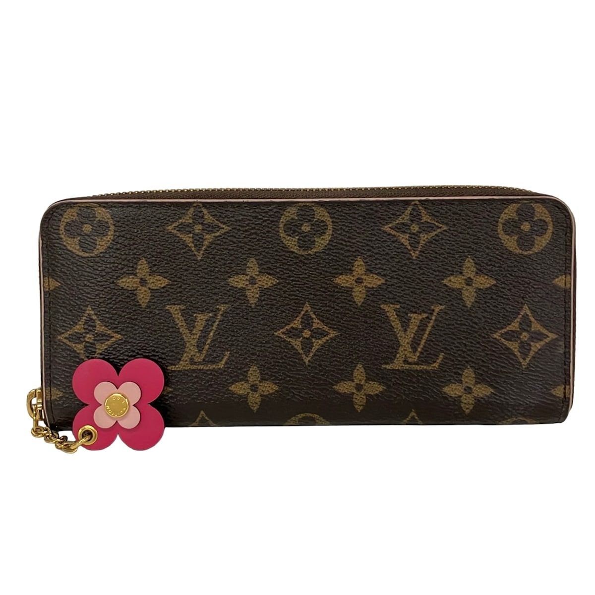 LOUIS VUITTON(ルイヴィトン) 長財布 ブルーミング フラワー・コレクション ポルトフォイユクレマンス M64201 ホットピンク